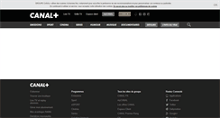 Desktop Screenshot of distri.canal-plus.com